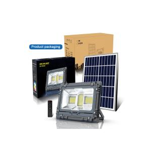 Flashing Remote Control SMD5050 LED Solar Floodlight Environmental Protection