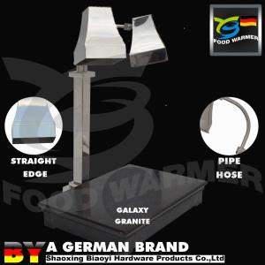 Lightweight Food Warmer Lamp Knock Down System Easy Assemble Energy Saving