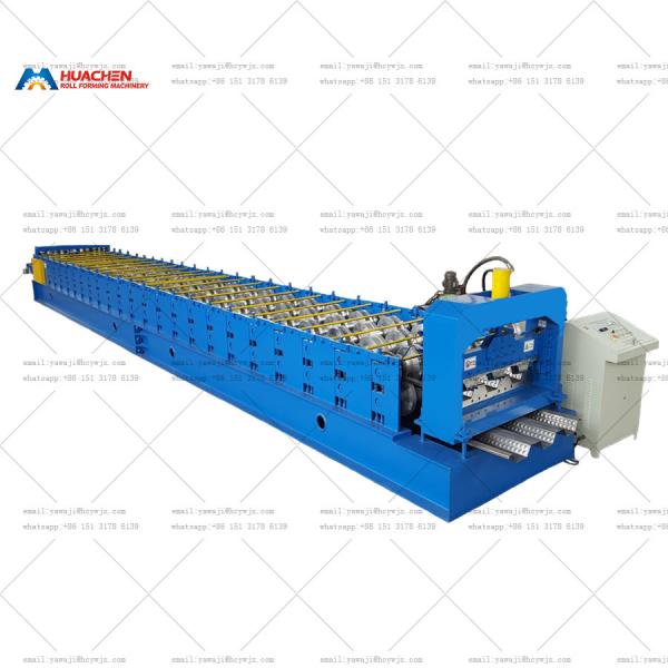 Quality Precise Good Quality Decking Steel Sheet Floor Deck Roll Forming Making Machine Automated for sale