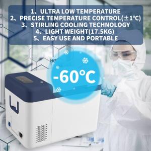 Temperature Control ±1C PORTABLE FREEZER -60C by Refport the Ultimate Stirling