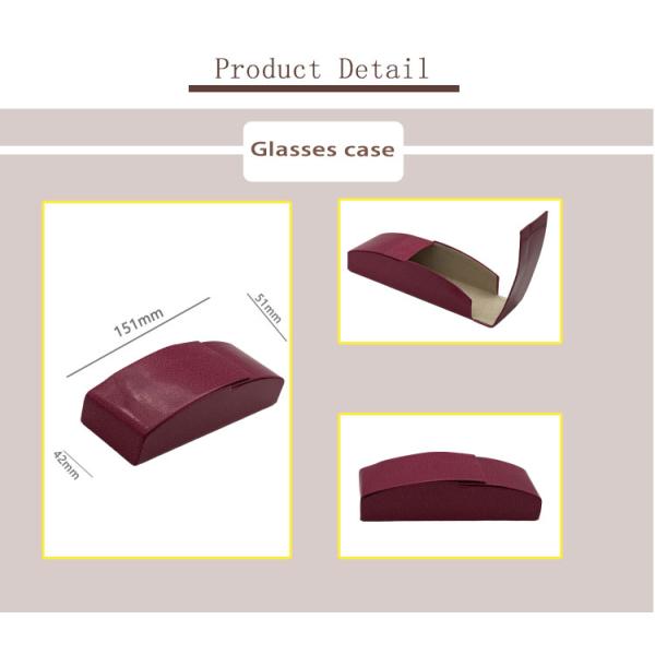 Eco Friendly Handmade Glasses Case , Custom Logo Glasses Case