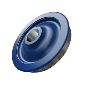 China Cast forged manufacture steel railway wheels for railway on sale