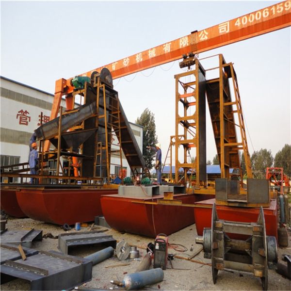 20 KG Capacity Bucket Chain Dredger Customizable Sand Dredging Machine