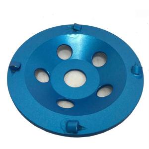 Deburring PCD Grinding Wheel 125mm Cup Shaped Vitrification Viscosity