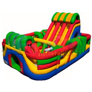 Buy cheap Multi Adult Jumping Inflatable Amusement Park Bouncy Castle Slide from wholesalers
