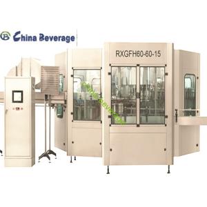 Plastic Bottle Juice Filling Equipment 1000-30000 BPH Gravity Filling