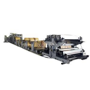 Complete High Efficiency Sack Making Machine With Automatic Deviation Rectifier