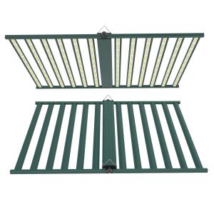 4*6ft 1200W Plant LED Grow Light Anodized Green Finish With Digital Controller