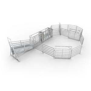 Wholesale 2019 galvanized Ideal light and transportable feedlot panels from china suppliers