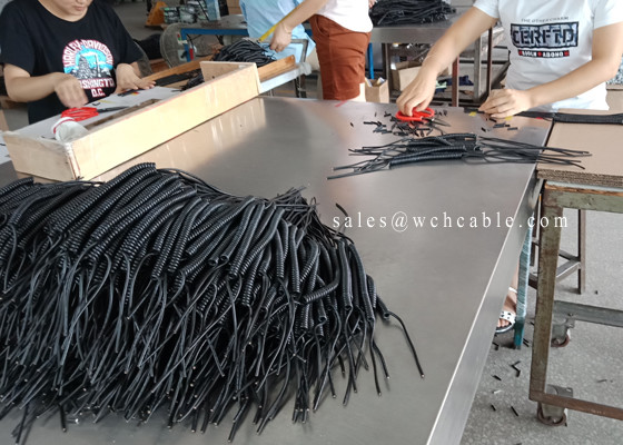 UL21928 Electric Equipment Extendable Curly Cable