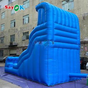Commercial Inflatable Water Park Games Slides Outdoor Water Slide Jumping