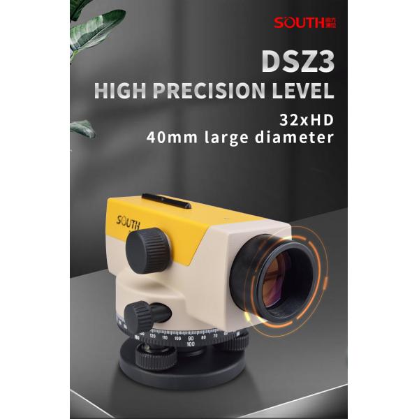 South DSZ3 Automatic Level Engineering Surveying And Mapping Instrument