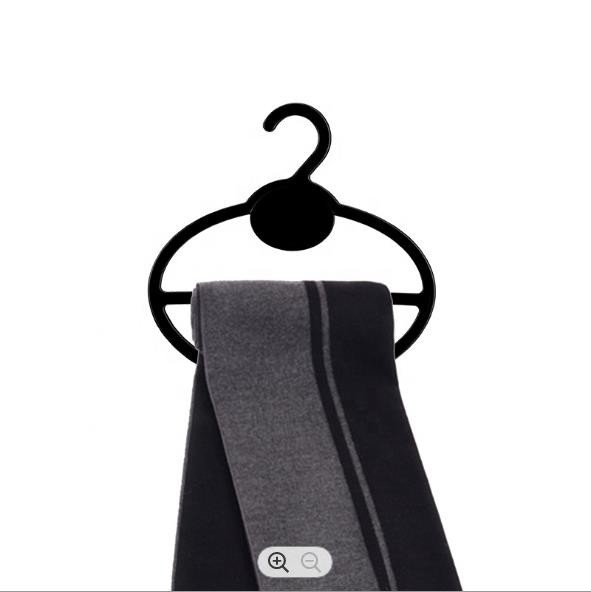 Quality Plastic Oval Scarf Display Ring Hijab Hanger for sale