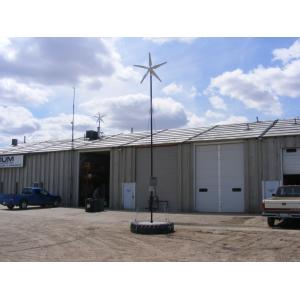 Low Noise 3kw Mini On Grid Wind Turbine Generator For Rooftop Mounting