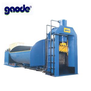 China Heavy Automatic Shear Baler 600t Hydraulic Scrap Metal Baler Shear on sale