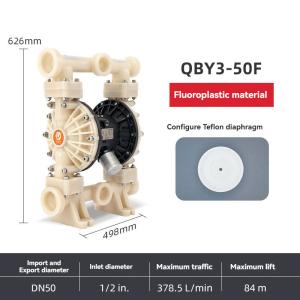 Polypropylene Pneumatic Diaphragm Dosing Pump for Engineering QBK-40PP