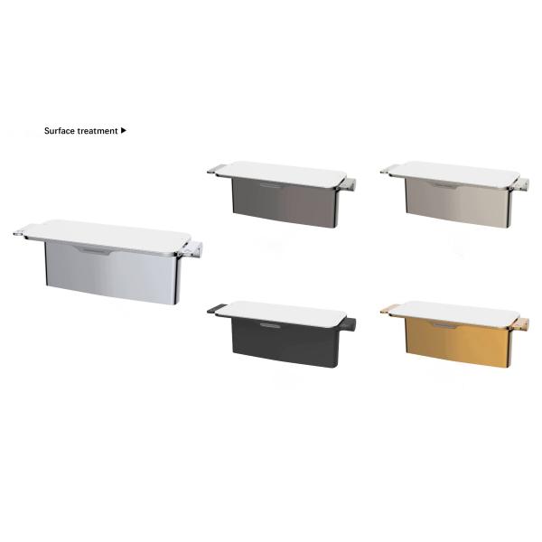 Polished Ceramic Spool Shelving Basin Faucet Color Can Be Presented According To Water Temperature To Avoid Burns