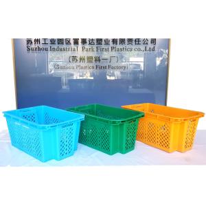 Nestable Plastic Crate Stackable Eco-Friendly, Durable Customizable, Space