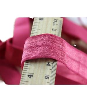 China Shiny Bias Elastic Webbing 20mm Width Spandex Material with Oeko-Tex Certificate Stretch Feature on sale