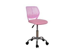 Wholesale Fabric Seat Armless Office Chairs Mid Back ,  Adjustable Height Kids Computer Chair from china suppliers