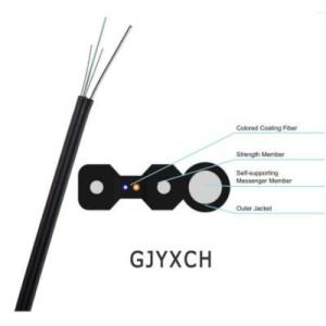 Single Mode GJXFH GJXH FTTH Fiber Optic Patch Cord