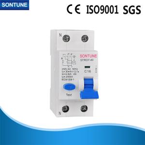 Wholesale White Double Pole RCBO Circuit Breaker IEC61009 Standard 20A 30MA from china suppliers