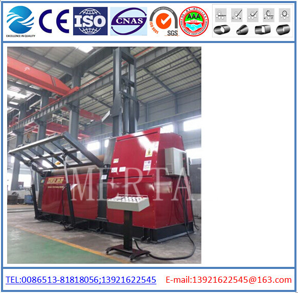 HOT!MCLW12XNC-60*3000 large hydraulic CNC four roller plate bending/rolling