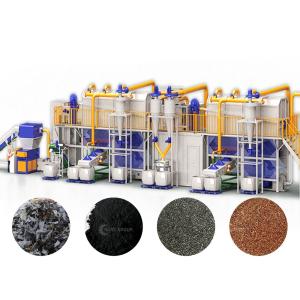 25kW Black Mass Recovery Scrap LMNC Battery Recycling Machine with Automatic
