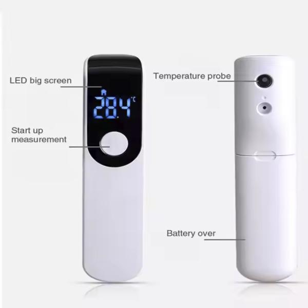 1S Measurement Time Forehead Non Touch Thermometer With 0.4 - 1 Inch Measuring