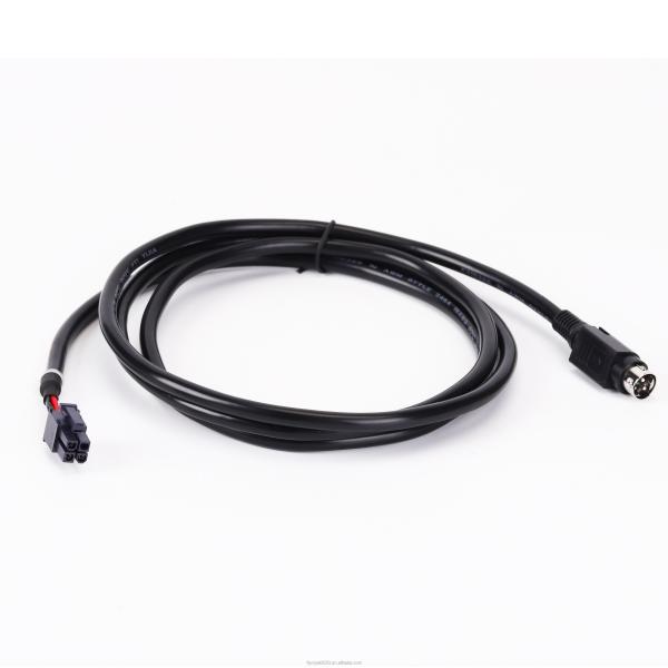 Quality 2 4 6 8 Pin Mini DIN Cables Male To Terminal Connector Extension Cable Assembly for sale