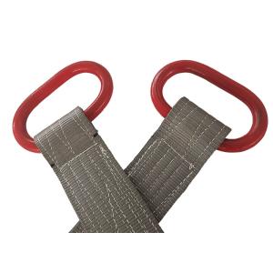 Anti Incision Flat Woven Webbing Polyester Lifting Sling
