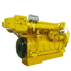 6-Cylinder Jinan Marine Engines 6190 with In-Line Structure and SGS Certificatio