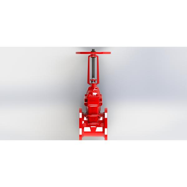 Quality 2-12 Ul Fm Gate Valve Fusion Bonded Epoxy Coating Flanged Connection For Fire Protection for sale