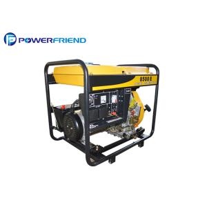 Homeuse 7kva 7kw Air Cooled Diesel Generator , Open Type Diesel Generator