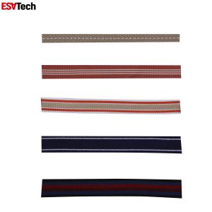 Polyester Reflective Webbing Material Cotton Canvas Recycled For Bag Strap 38mm