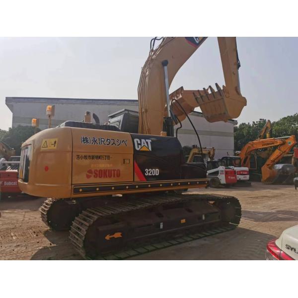 Used Caterpillar 320D Excavator in Good Condition with High Operating Efficiency