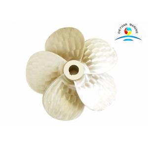 Marine Boat Propulsion Systems 5 Blade Copper High Speed Propeller