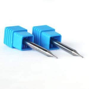 Wholesale 1/4 X 4 Oal 1/2&quot; 3 Flute Carbide End Mill For Aluminum 1mm Polished from china suppliers