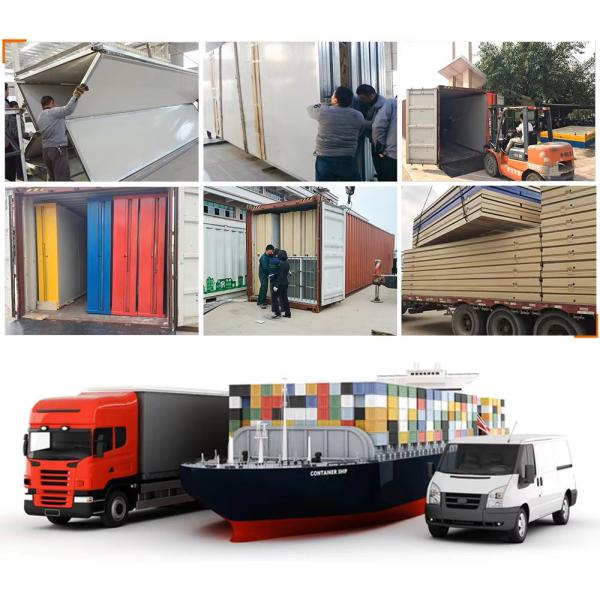 Outdoor Accommodation Solution Flat Pack Container House 40ft with Sandwich Panel