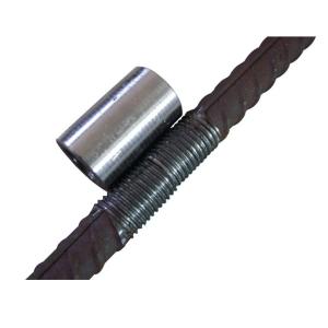 Wholesale Parallel Thread Mechanical Rebar Connectors , Rebar Splicing Coupler Joint from china suppliers