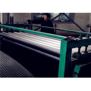 Horizontal Expanded Metal Equipment , 800mm Wire Mesh Flattening Machine Roller