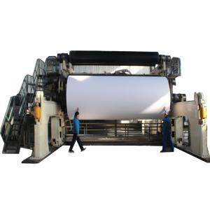 40g / M2 A4 Paper Jumbo Roll Making Machine 2400mm 500m/Min 100g/M2