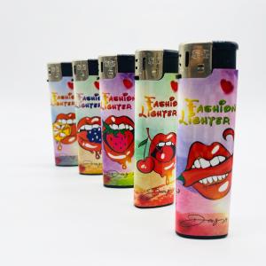 Custom PVC Wrap Gas Lighter for Refillable and Disposable Needs Customized