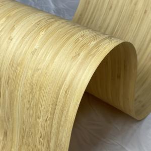 China Lightweight Bamboo Wood Veneer Moistureproof For Wall Cladding on sale