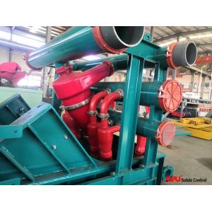 Handling Hydrocyclones Drilling Mud Cleaner 120m3/H Linear Motion