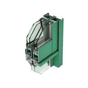 Wholesale 2.0mm Glue Injection Aluminium Window Extrusions Heat Insulation from china suppliers