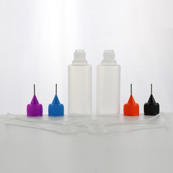 Pe Material Smoke Oil Bottle Customized Colors Cap Needle Series 15ml 30ml
