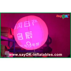 0.8m DIa Inflatable Advertising Backpack Ball With Nylon Cloth