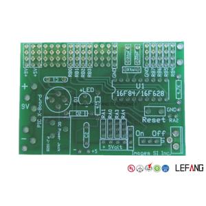 Double Sided Fiberglass Circuit Board , Through Hole PCB With Green Ink