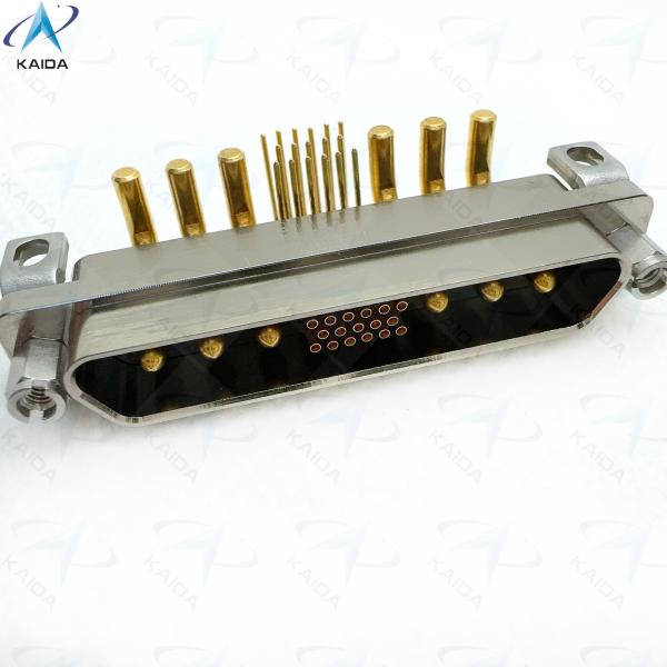Quality Gold Over Nickel Contact Plating Rectangular Connectors For Long-Lasting Performance Elbow PCB Large And Small Current Mixed J30J23P06KPW01W1P040 for sale